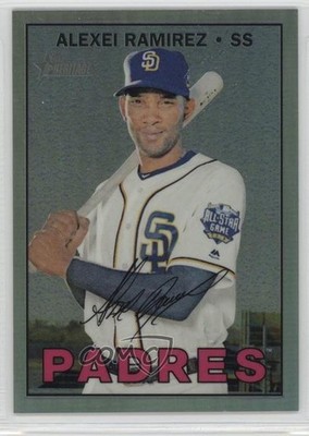 2016 Topps Heritage High Number Chrome Refractor 140/567 Alexei Ramirez c7w