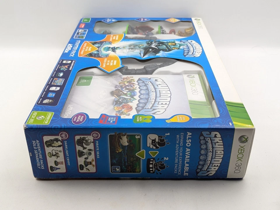 Skylanders Spyro's Adventure Starter Pack Nuevo Caja Abierta Xbox 360 PAL Raro Foto 3 de 4