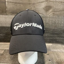 TaylorMade Tour Cage TP5/Stealth Black S/M Fitted Golf Cap A-FLex