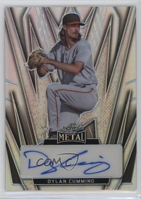 2024 Leaf Metal Silver Prismatic /35 Dylan Cumming #BA-DC1 Auto 19ot