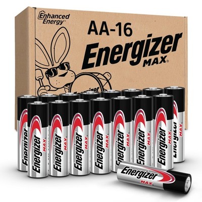 Power Your Devices Longer - Energizer MAX AA Batteries 16 Pack