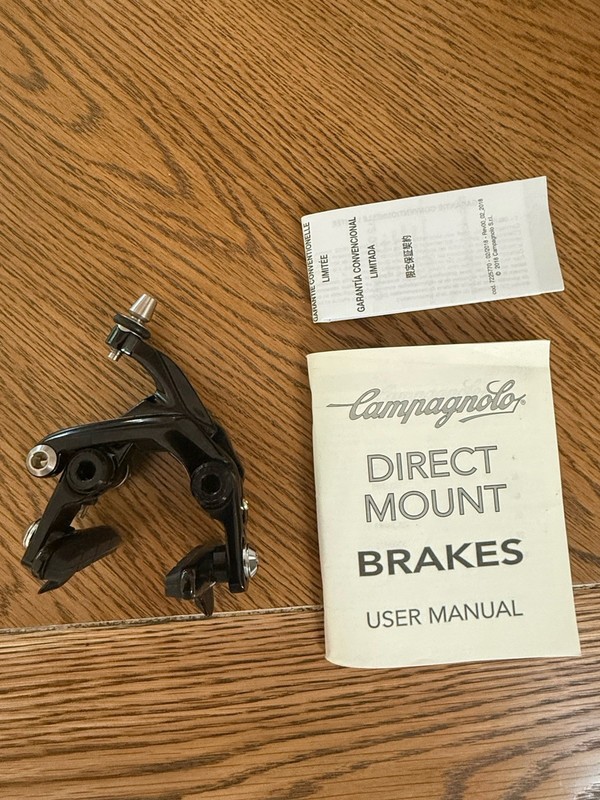 Campagnolo Direct Mount BR17 DI DMF 0216622 Front Brake Missing Pivot Bolts