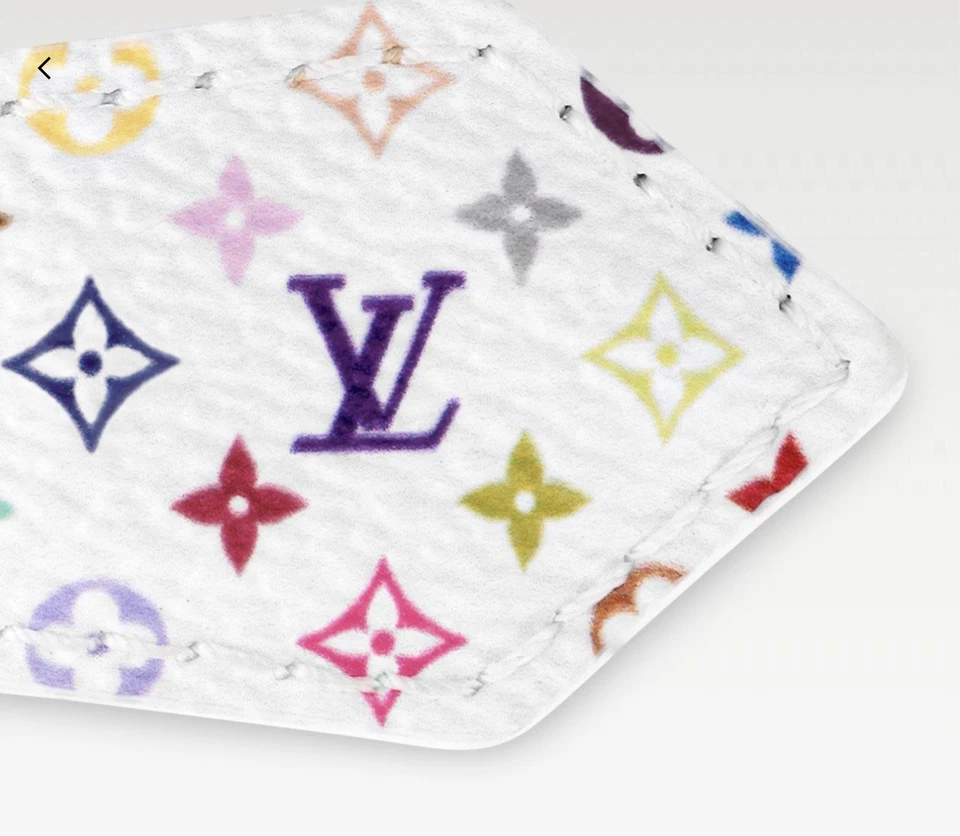 Новый в коробке Louis Vuitton x TM белый монограмма многоцветный мини LV за кулисами заколки комплект - Изображение 3 из 3