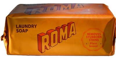 ROMA LAUNDRY SOAP BARS 14.11 oz ( JABON LAVANDERIA EN BARRA ) 4 Pack 400g Each