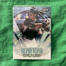JACOBY ELLSBURY 2014 TOPPS STADIUM CLUB BEAM TEAM INSERT CARD NEW YORK YANKEES