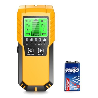 Efficient Wall Scanner Detector - Identify Metal, Pipes, and Live Wires Safely