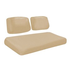 3Pcs Leather Front Seat Cover Replacement For Club Car DS 1982-2000.5 Golf Carts