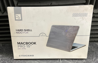Tucano Nido Hard Case Apple MacBook Pro 15'' clear HSNI-MBP15-TR   ️  ️ NEW