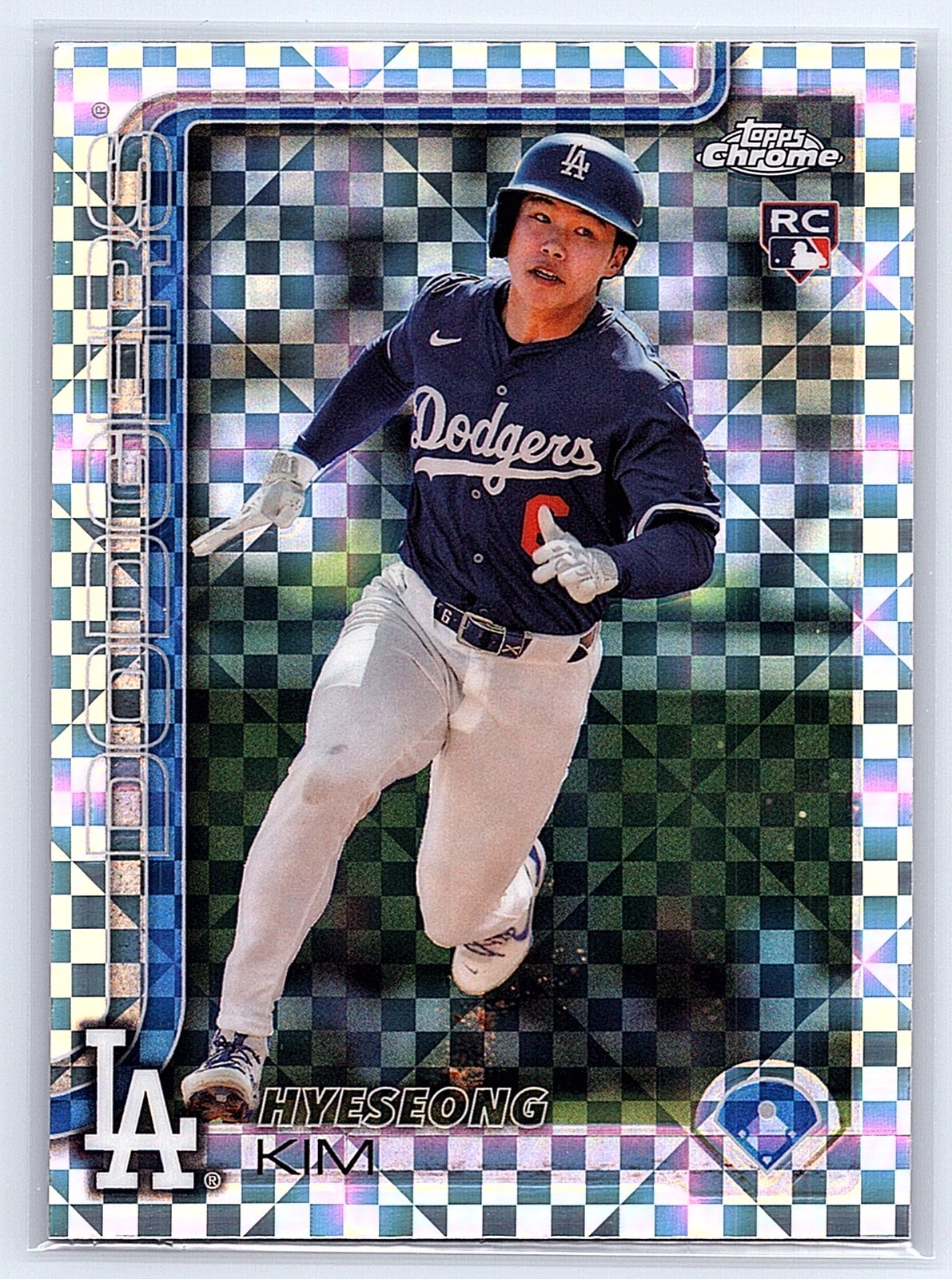 2025 Topps Chrome - Hyeseong Kim #152 X-Fractor (RC)