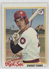 1978 Topps Dwight Evans #695 1m2q