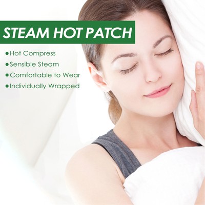 15pcs Steam Eye Mask Fatigue Relief Reduce Dark Circle Einweg Moist Mask