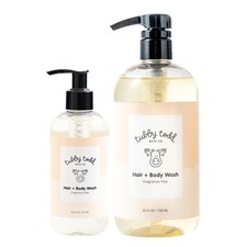 TUBBY TODD Hair Body Wash Baby Shampoo Fragrance Free 2pk