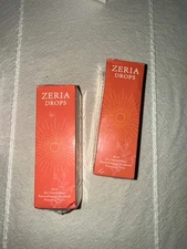 Lot Of 2 Zeria Sunless Tanning Skin Drops  120ml Total 2 Month Supply 60ml Each 