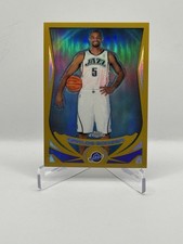 2004-05 Topps Chrome #135 Carlos Boozer Gold Refractor 56/99