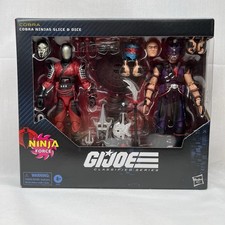 G.I. Joe Classified Series Cobra Ninjas Slice and Dice   160 Ninja Force Hasbro