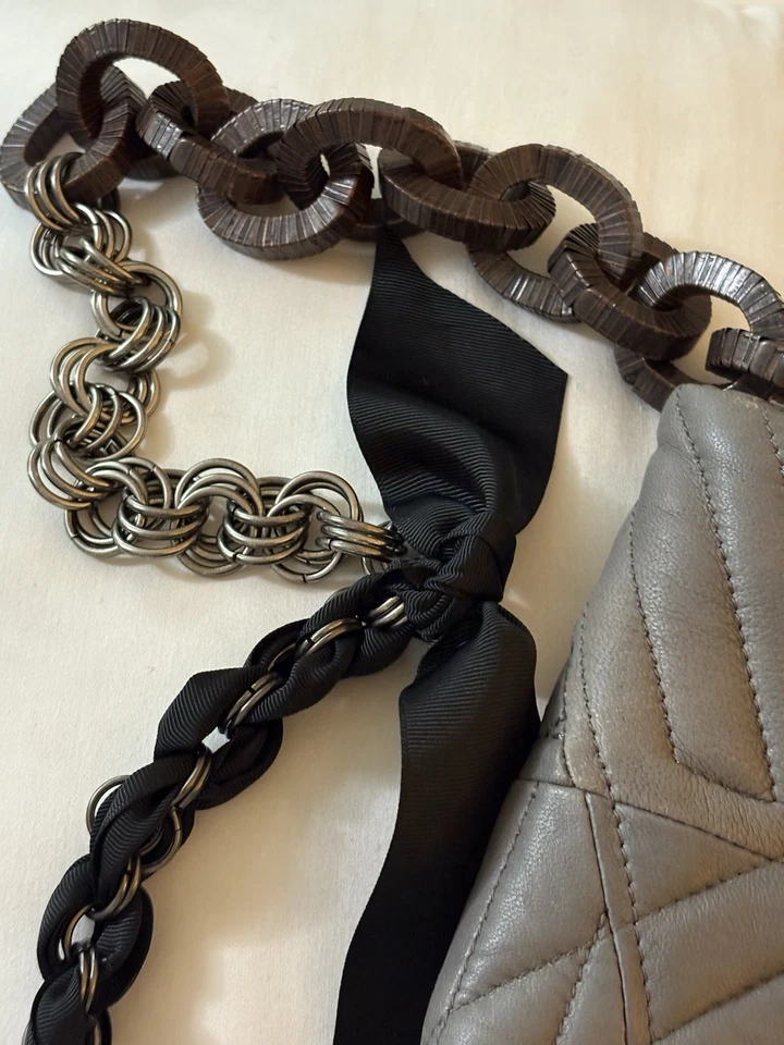 Bandolera/bolso de mano Lanvin vintage acolchado Happy Foto 3 de 4