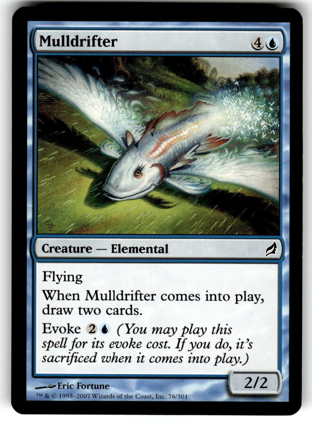 MTG Magic: The Gathering: Lorwyn Card LRW 76/301 C Mulldrifter
