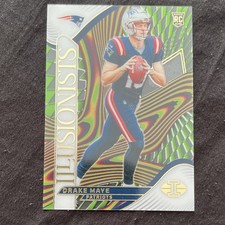 2024 Panini Illusions Drake Maye Illusionists Rookie #2 Patriots Football