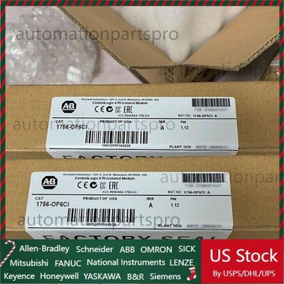 New Allen-Bradley 1756-OF6CI SER A ControlLogix Isolated Output Module 1756OF6CI