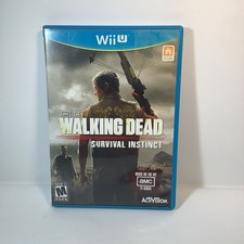 The Walking Dead: Survival Instinct (Nintendo Wii U, 2012) CIB Complete w Manual
