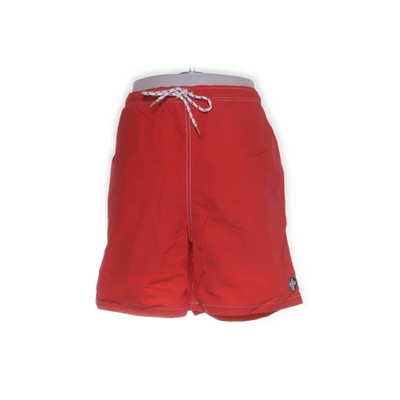 Sebago, Badeshorts, Größe: L, Rot, Einfarbig, Herren #UbB
