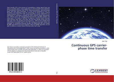 Continuous GPS carrier-phase time transfer | Jian Yao | Taschenbuch | Paperback