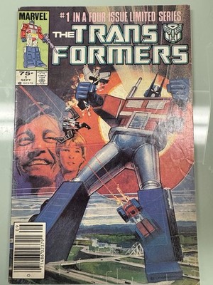 The Transformers #1, (Marvel Comics September 1984) Good Condition
