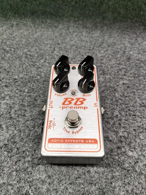 XOTIC - BB PREAMP COMP | Guitar Preamp & Compressor Effects Pedal Good Condition