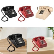 Corded Telephone Practical Corded Retro Design Phone for Hotel Wedding Study