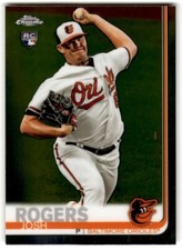 2019 Topps Chrome Josh Rogers #121 Baltimore Orioles