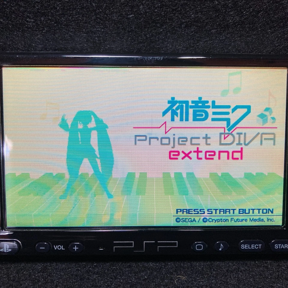 PSP Hatsune Miku Project Diva 1st 2nd Diva Expend, Tested lot 3 games SEGA Japan - Image 4 of 4