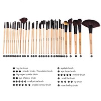 Pro 32pcs Makeup Brush Set Cosmetic Eyeshadow Lip Powder Brush Kit With Bag R8s2 on sale Pro 32pcs Makeup Brush Set Cosmetic Eyeshadow Lip Powder Brush Kit With Bag R8s2 on sale