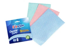 Reusable Cleaning Cloth Multipurpose HeavyDuty. Super Absorbent - 3 Packs new.+