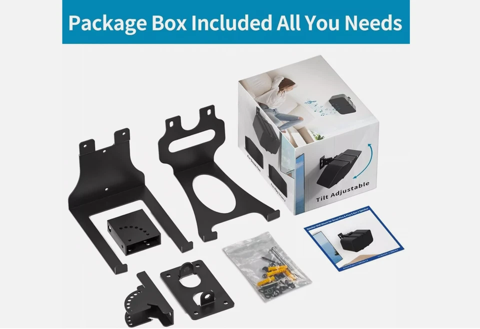 Altavoz Montaje en Pared Sonos Five & Play 5 Gen 2, Soporte Ajustable Inclinable y Giratorio Foto 2 de 4