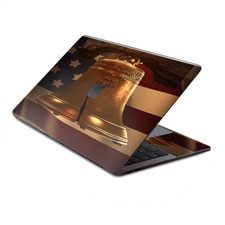 Skin Decal Wrap for MacBook Pro 13" Retina Touch Liberty Bell America Strong