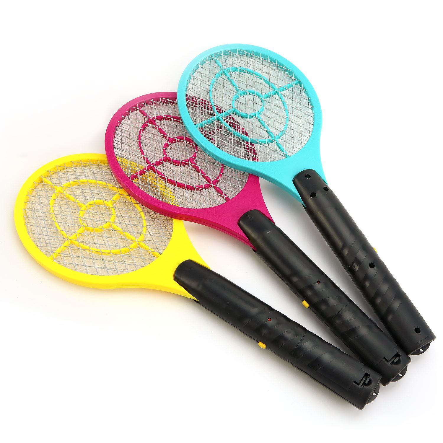 Electric Fly Insect Swatter Swat Bug Mosquito Wasp Zapper Killer