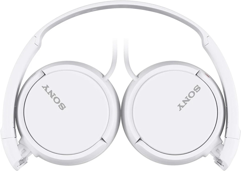 Sony MDR-ZX110 Wired On-Ear Headphones- White - Image 3 of 3