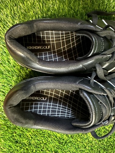 Kikkor Tour Pro Golf Shoes Black Court Men’s 13 EUC - Picture 9 of 10