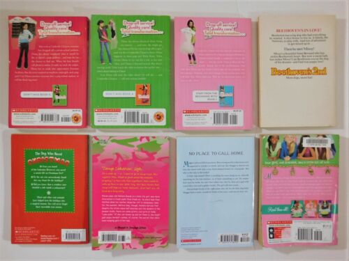 Childrens Youth Chapter Book Lot for Girls Cinderella Cleaners Cute Dogs Animals - Picture 2 of 3