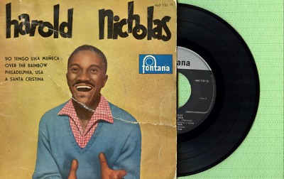 HAROLD NICHOLAS / Tengo Una Muñeca / FONTANA 460 720 TE Press Spain 1960 EP G+