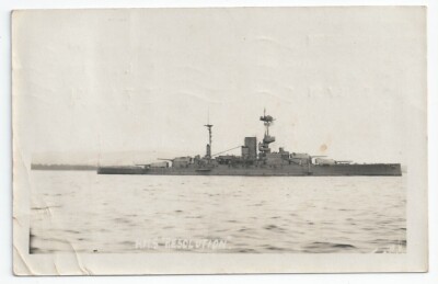 HMS RESOLUTION Revenge / R-class Battleship Royal Navy gebraucht RP PC 1921