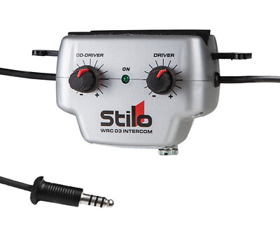 Stilo WRC 03 Intercom Amplifier AB0200 9v Standard Powered fits Roll Cage RALLY