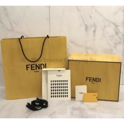 BRAND NEW, MINT Authentic Fendi Storage Box Gift Set +  display picture 1
