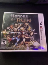 Heroes of Ruin Nintendo 3DS Square Enix Complete CIB 