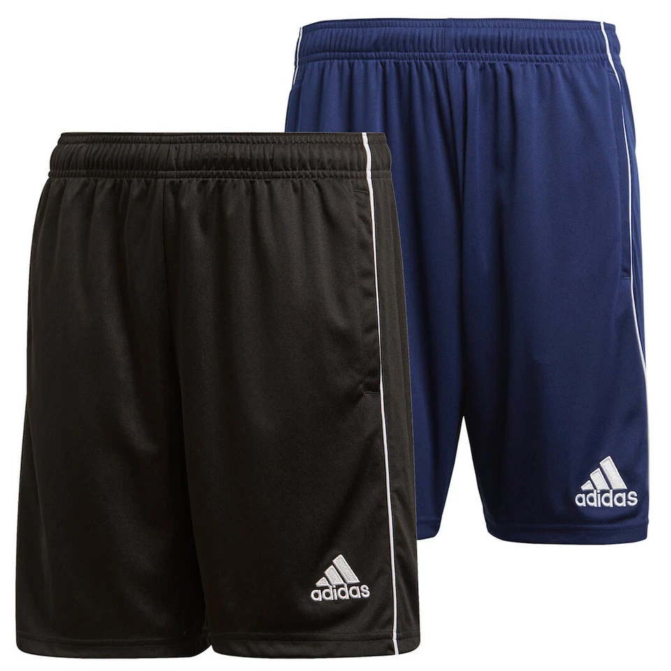 adidas Core 18 Short mit Taschen schwarz dunkelblau