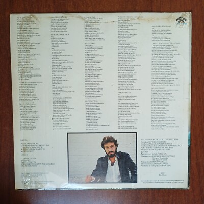 Jose Alberto Mugrabi [1983] Vinyl LP Latin Ballad Sono-Rodven No