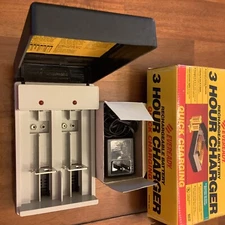 EVERREADY RECHARGEABLE BATTERY 3 HOUR CHARGER NIB