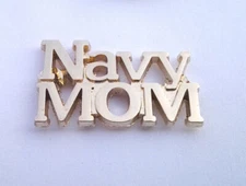 NAVY MOM (1") US NAVY Military Hat Pin 14612 HO