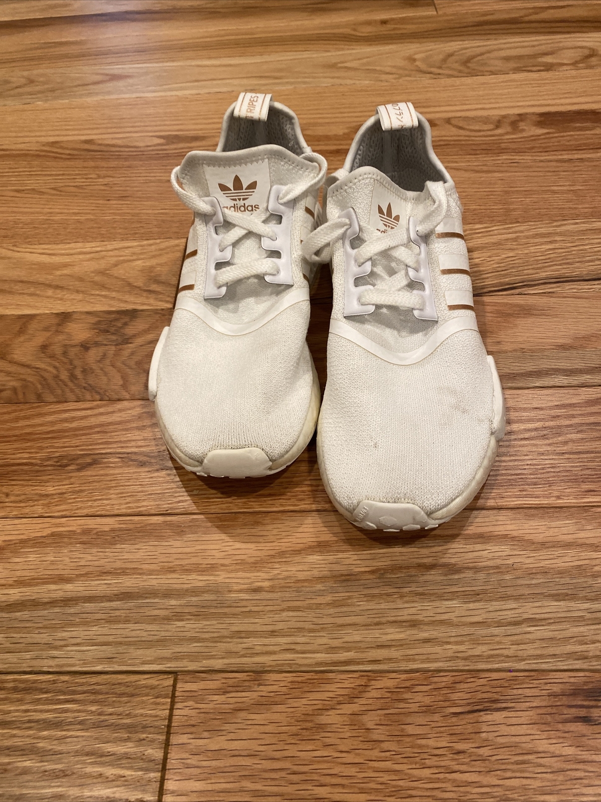 adidas NMD R1 White Rose Gold Metallic 