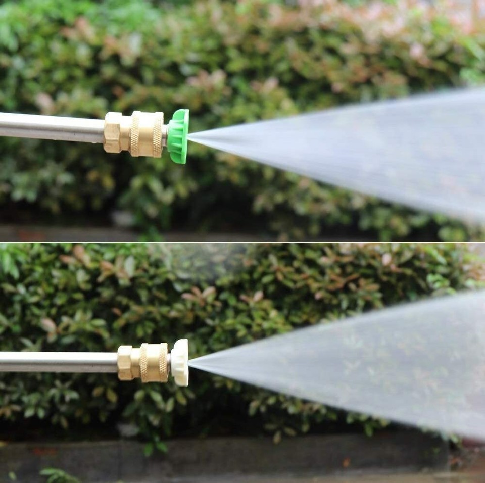 5000PSI High Pressure Power Washer Spray Gun Wand Lance Nozzle - Foto 2
